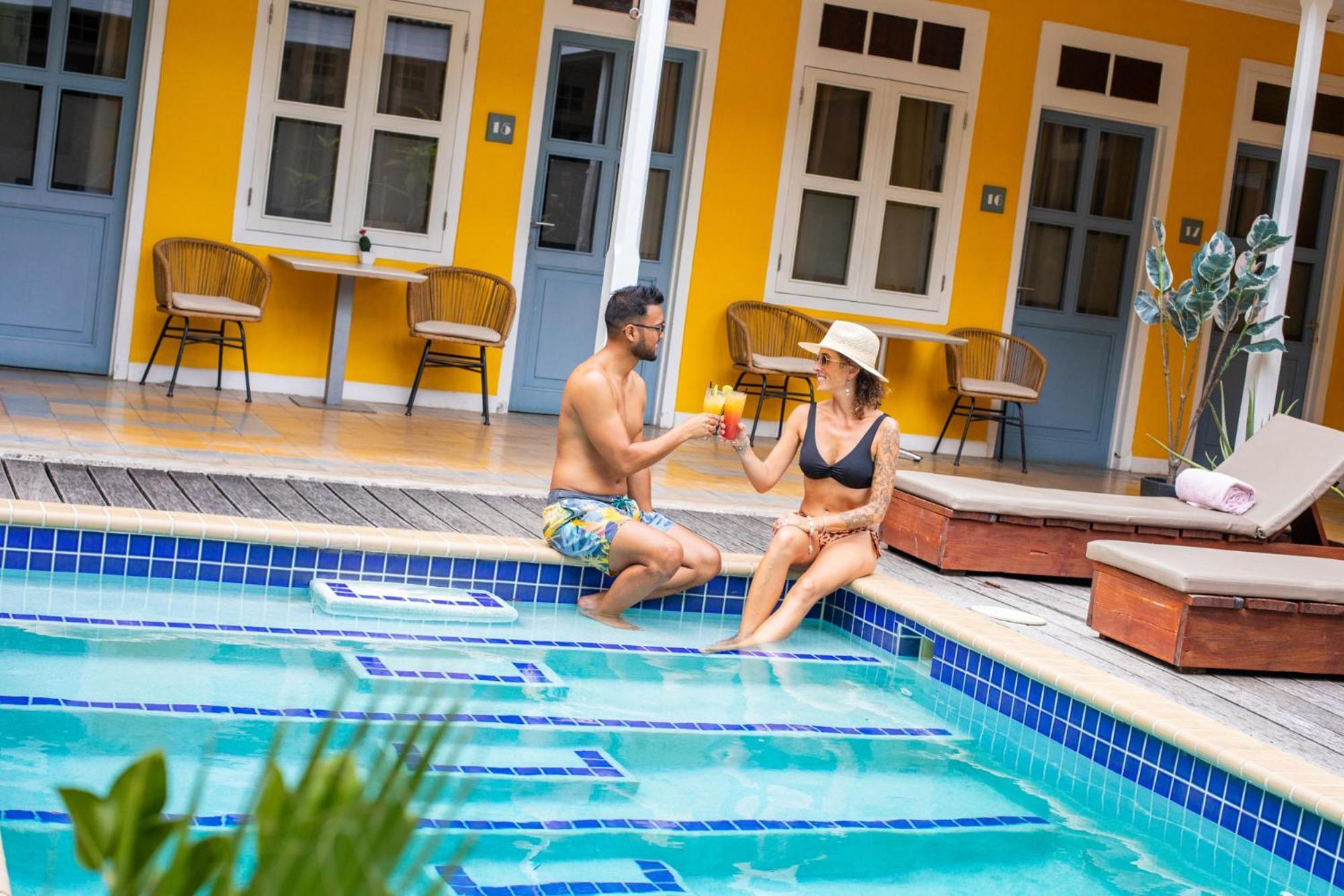 Boho Bohemian Boutique Hotel Willemstad Dış mekan fotoğraf